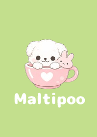 柔軟馬爾泰迪主題 Green 04