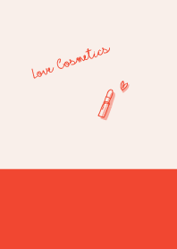 Love Cosmetics ecru red