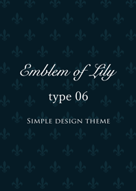 Emblem of Lily type 06