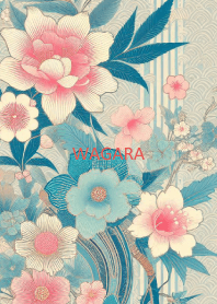 WAGARA BLUE-Japanese style pattern 73