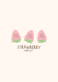 STRAWBERRY -PINK&BROWN-