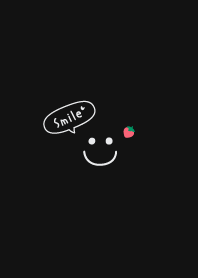 Smile Strawberry =Black=