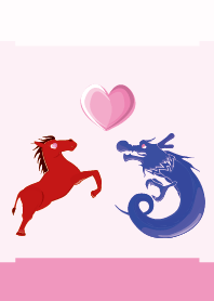 ekst Red (Horse) Love Blue (Dragon)