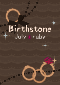 [R] Birthstone Ring 07 + Chestnut |os