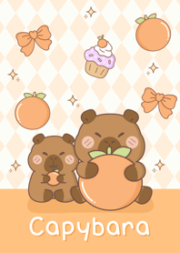 Capybara Orange