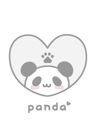 熊貓 墊 [白色]