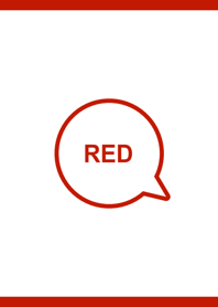 Simple White & Red No.4-2