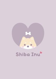 Shiba Inu2 Bone [PurplePink]