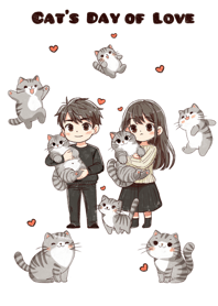 Cat's Day of Love