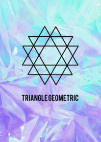 Triangle Geometric Star - Holographic