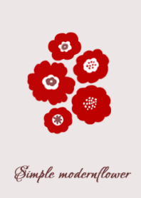 Simple modern flower4