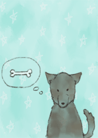 甲斐犬風