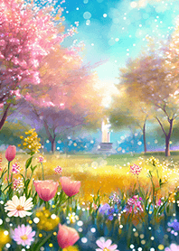Beautiful real scenery(Spring-687)