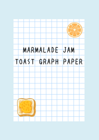MARMALADE JAM TOAST GRAPH PAPER-L BL-Yj