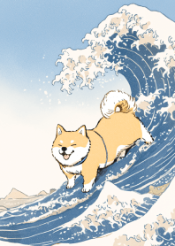 柴犬浮世繪!