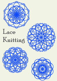 Lace knitting