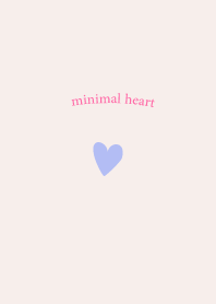 Simple Mini Mini Heart pastel