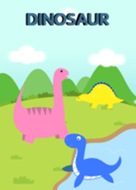 Cute Dinosaurs Theme