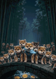 stampAI-ninja animals-Hj5oMx