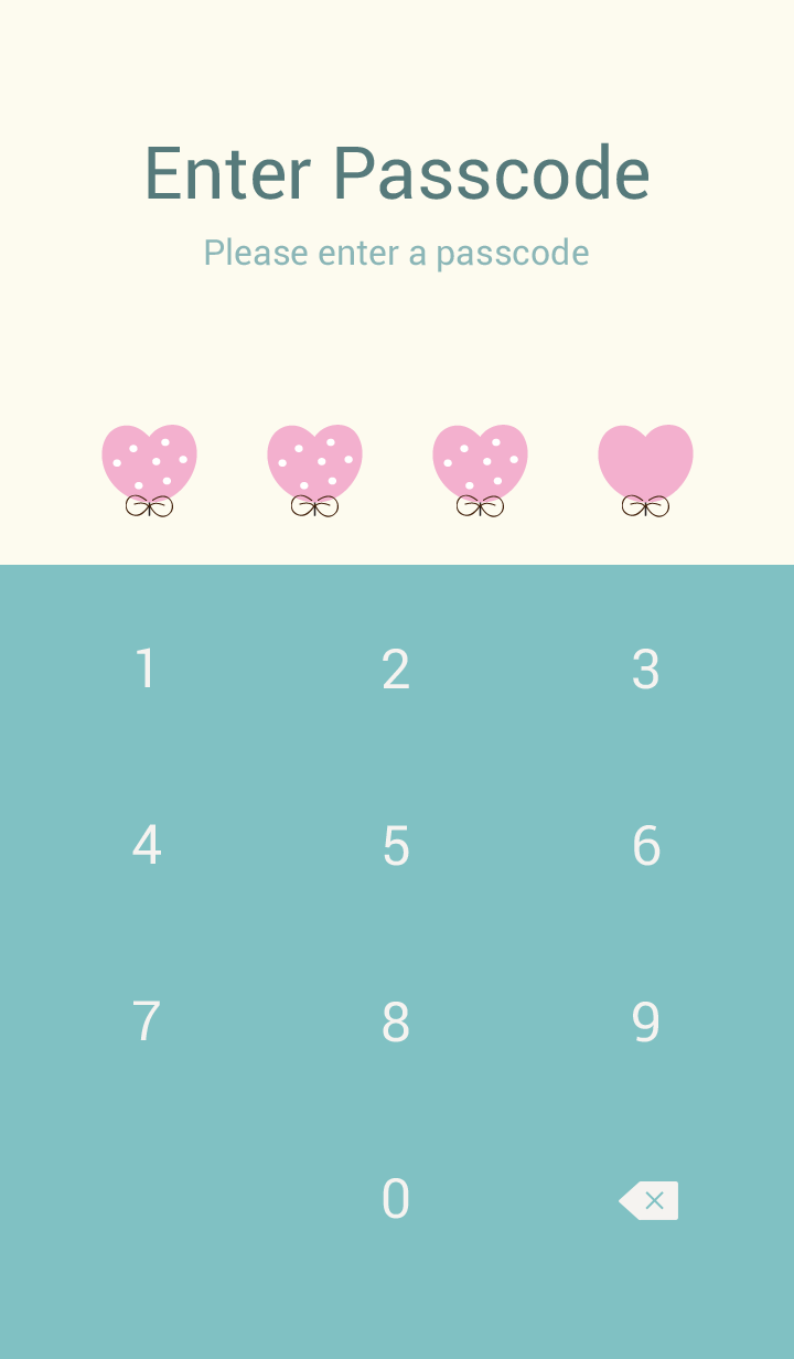 Lovely heart flower 6