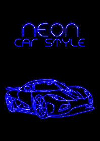 ネオンライト：車のスタイル