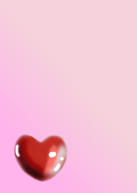 Heart Carnelian.pink beige