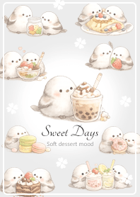 A sweet moment with the long-tailed tit