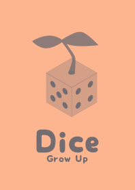 Dice Grow up  Pale apricot