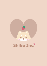 Shiba Inu2 Strawberry - orange
