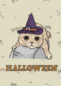 meow's halloween - goldenrod