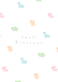 Small Dinosaur pattern(NL)/wh pastel