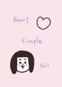Funny bob hair girl 4 Simple