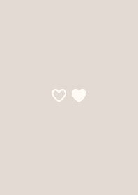 mini heart 04 - pink beige (i)