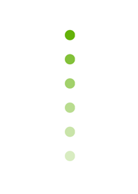 Gradient dots(green)