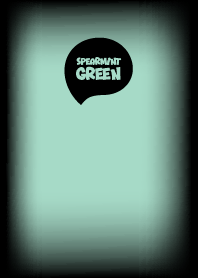 Spearmint Green And Black Theme V8