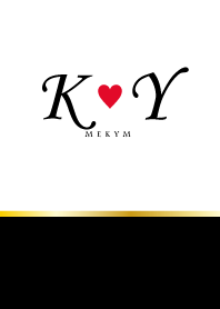 LOVE INITIAL - K&Y 5