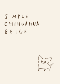 Simple chihuahua beige