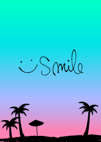 アロハ！青色-スマイル30-