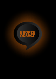 Bronze Orange Button In Black V.4