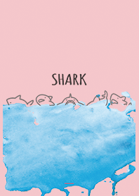 Pink : Shark & Wave Theme