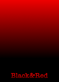 シンプル 赤と黒 ロゴ無し No.6