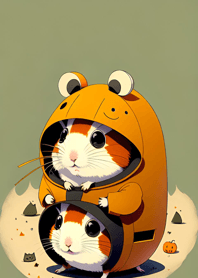 Halloween Hamster 9CC76C