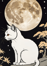Cat under the Moon d0c089