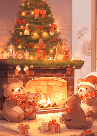 cozy christmas night