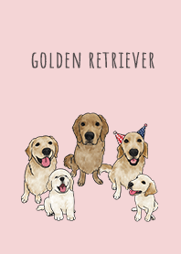 goldenretriever1 - pink
