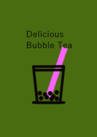 Delicious Matcha Bubble Tea