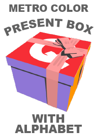METRO COLOR PRESENT BOX (Q)