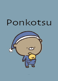 Beige Blue : What ? Bear Ponkotsu 6