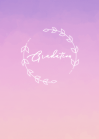 Gradation : Violet & Pink color
