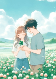 Couple and Clover V.5
